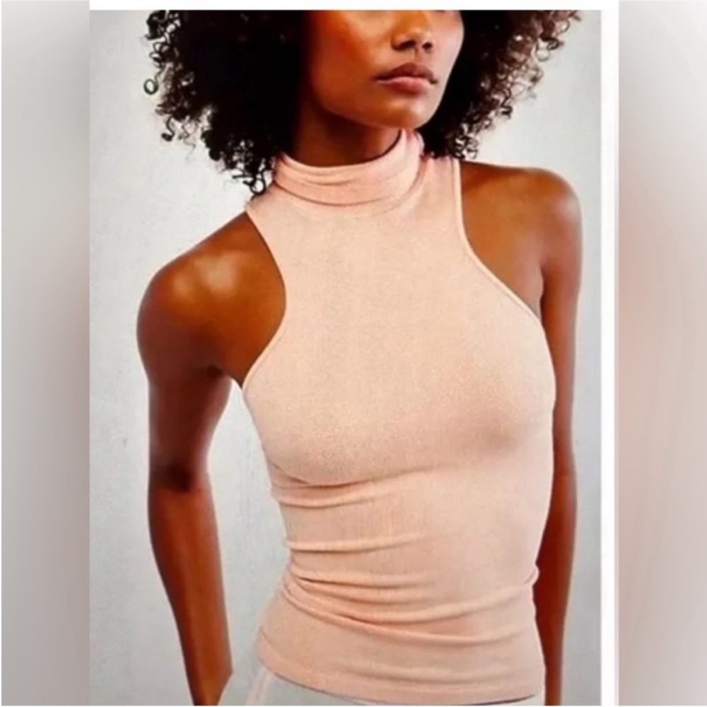 “Always Ready Seamless Turtleneck Tank” Intimately